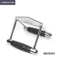 LS3024 Type D Counter grip Pull Down Bar avec Grips Cable Machine Barbell Attachment Integrated Back Workout