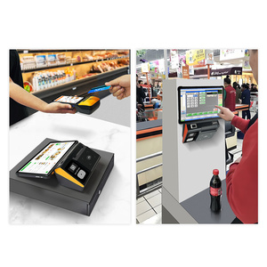 Tongliang NB11 3 + 16GB Android 12 xử lý POS Hệ thống 11 inch 4 gam wifi di động POS tablet với tích hợp 80 mét máy in, khe cắm thẻ Sim - Product Image 3