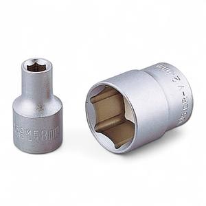 Jeu de douilles professionnelles 3/8 pouce 6PT/12PT avec finition miroir pour mécaniciens et bricoleurs - Product Image 2