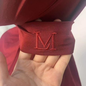 Hijab instantané en bambou OEM ODM, broderie personnalisée, logo, doux, extensible, pré-cousu, foulard musulman modeste <span class=keywords><strong>MY</strong></span> ID, vente en gros - Product Image 2