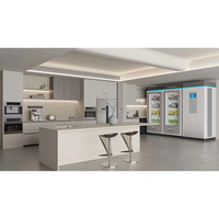 Usine de culture modulaire en conteneur 180W 110/220V en matériau de qualité alimentaire avec éclairage LED pour la culture verticale intérieure
