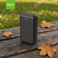 Portable prix de gros double port charge rapide haute capacité centrale affichage LCD PD 20W Mini batterie externe 30000mAh