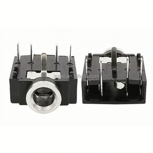 Conector de Audio Estéreo Hembra de 3.5MM, Conector de Audio de 5 Pines para Montaje en PCB, Conector de Audio 3F07 de Dos Canales PJ-307 - Product Image 3