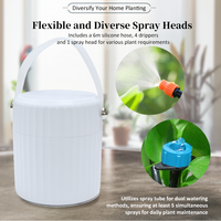 BAF-808 intelligent Beca Minuterie d'arrosage intelligente Wifi Contrôleur d'irrigation intérieure Minuteries d'eau pour système d'arrosage intelligent
