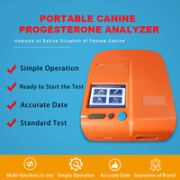 Prueba de progesterona veterinaria, máquina de progesterona para perros, prueba de inmunoensayo canino, Analizador de progesterona