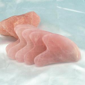 2019 schwarz Obsidian gesichts Healing Gua Sha werkzeug Schönheit Gesichts <span class=keywords><strong>Massor</strong></span> - Product Image 4