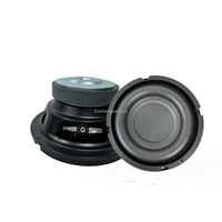 Haut-parleur de subwoofer de 165 mm (6,5 pouces) 4 ohms 60 watts 4R 100 magnétique 35 bobines pour subwoofers automobiles haute puissance