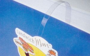 Autocollant Wobbler de présentoir de supermarché en plastique personnalisé pour la publicité - Product Image 4