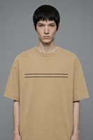 Kaos Kasual Premium 240g Bahan Jersey Katun Superior 240g Alternatif Merek Mewah Cetak & Bordir Kustom Minimalis Modern Fit