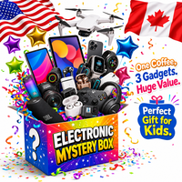 Caja Misteriosa de Electrónicos Level Up, Aleatoria, 1-5 Piezas, Más de 500 Artículos Diferentes Disponibles, VR, Smartphone, etc., Precio Bajo, Venta al Por Mayor