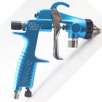 Pistolet de pulvérisation pneumatique à haute viscosité de R-2003 avec récipient pressurisé de pot inférieur de moteur sans brosse pour la peinture de mur
