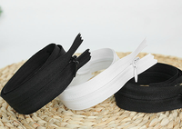 Usine Spot 3 #   Fermeture éclair invisible en nylon multicolore de 10 cm, écologique, personnalisable, à glissière unique, à extrémité fermée, pour robe, oreiller, sac