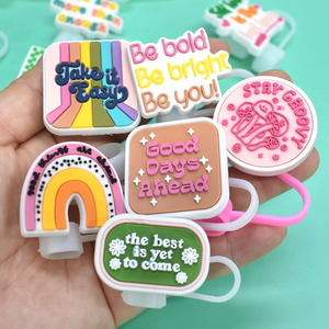 All'ingrosso alla rinfusa 10mm PVC accessori per tappetino da <span class=keywords><strong>Bar</strong></span> Slogan Topper paglia e copertura per bevande - Product Image 4
