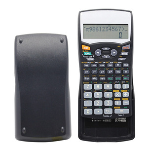 Calculatrice scientifique pour étudiants avec écran à 2 lignes et 10 chiffres, 272 fonctions, étui rigide coulissant, pile bouton AG13 - Product Image 3