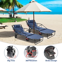 Meilleure vente de chariot pliable en acier et aluminium à quatre roues pour les activités de plein air multi-usages de haut niveau personnalisation OEM