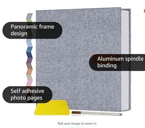 Popotop <span class=keywords><strong>Photo</strong></span> <span class=keywords><strong>Album</strong></span> Auto-Adhésif Scrapbook <span class=keywords><strong>Album</strong></span> pour 4x6 5x7 8x10 Photos Cadeaux D'anniversaire pour Femmes Mariage Bébé Famille <span class=keywords><strong>Voyage</strong></span> - Product Image 4