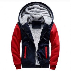 Giacca Sportiva <span class=keywords><strong>Stile</strong></span> Coreano Foderata in Pile, Nuovo Maglione da <span class=keywords><strong>Uomo</strong></span> con Cappuccio, <span class=keywords><strong>Abbigliamento</strong></span> Autunnale e Invernale - Product Image 3
