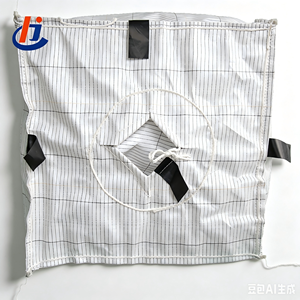 Sacos de Arena Conductivos de PP Tejido de Fábrica China, Sacos Jumbo para Bicarbonato de Sodio y <span class=keywords><strong>Leña</strong></span>, Super Sacos con Capacidad de Carga de 1000 kg - Product Image 2