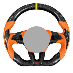 Volant de sport en cuir et fibre de carbone pour <span class=keywords><strong>Focus</strong></span> MK3 MK4 <span class=keywords><strong>ST</strong></span> RS 2015-2019, intérieur automobile - Product Image 6