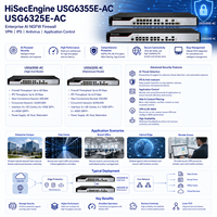 HiSecEngine USG6355E-AC USG6325E-AC Kurumsal Yapay Zeka Destekli NGFW Güvenlik Duvarı VPN IPS Antivirüs Ağ Güvenlik Geçidi