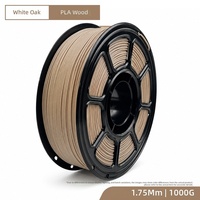 YOSOO OEM Grosir Filamen 3D PLA Isi Kayu Ceri 1.75mm 1kg Gulungan Butiran Gelap Anti Melengkung Dekorasi Kerajinan DIY Pencetakan FDM 190C