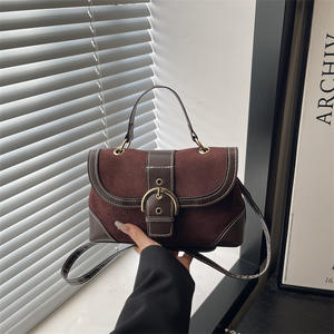 ZPB3879 Borsa a Tracolla Vintage di Lusso in PU per Donna con Motivo Puro, Chiusura Aperta, Design Impermeabile e Portatile - Product Image 2