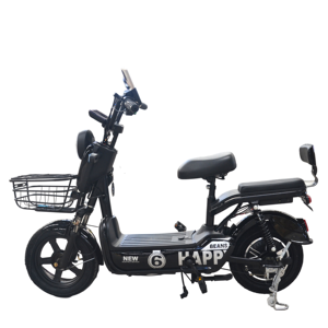 Vente en gros Y2-HB d'usine Meilleur prix Vélo <span class=keywords><strong>de</strong></span> route électrique 14 pouces 350W 48V Vélo <span class=keywords><strong>de</strong></span> <span class=keywords><strong>ville</strong></span> électrique deux places bon marché pour adultes - Product Image 2