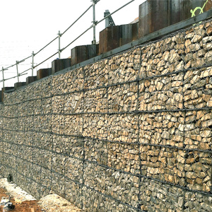 Meilleur <span class=keywords><strong>prix</strong></span> fil d'acier inoxydable maille perforée <span class=keywords><strong>gabion</strong></span> pierre panier/Cage/boîte tissé technique <span class=keywords><strong>gabion</strong></span> soudé à vendre - Product Image 5