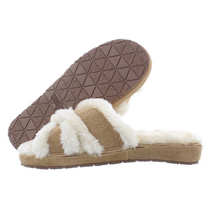 Chaussons Minnetonka Begonia Crossbrand pour femmes, couleur : cannelle |   100% authentique - Product Image 1