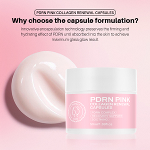 Creme Facial em Cápsulas de DNA de Salmão PDRN Gel Anti-Envelhecimento Clareador Colágeno para Tom de Pele Irregular - Product Image 5