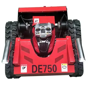 9HP 224CC çim biçme makinesi Robot ve uzaktan kumanda çim biçme makinesi alan biçme makinesi