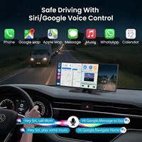 Tablette de tableau de bord portable 4K de 11,26 pouces avec CarPlay et Android Auto sans fil 60FPS et technologie Incell améliorée pour toutes les voitures