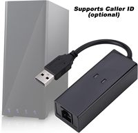 Módem de Datos y Fax Externo USB 2.0 56K V.92, Adaptador Dongle para WIN 98 SE/ME/2000/X/Vista/Win 7