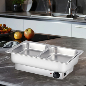 Contenitore riscaldante Buffet <span class=keywords><strong>elettrico</strong></span> 9L scaldabagno contenitore buffet piatto per feste Catering banchetti Set - Product Image 2