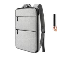 Sac à dos pour ordinateur portable étanche et extensible, design imprimé lettres, compatible MacBook Neo/Air/Pro 13-14, XPS 13/14, la plupart des ordinateurs portables de 13-14 pouces