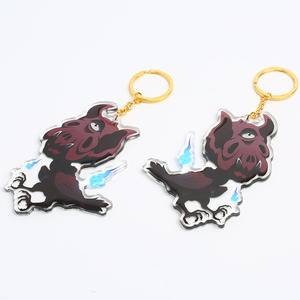 De un solo lado de epoxi acrílico <span class=keywords><strong>Anime</strong></span> encanto llavero - Product Image 4
