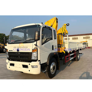 Nouveau <span class=keywords><strong>camion</strong></span>-<span class=keywords><strong>grue</strong></span> HOWO 4X2 5/8/10 tonnes <span class=keywords><strong>camion</strong></span>-<span class=keywords><strong>grue</strong></span> avec 2/3/5 tonnes <span class=keywords><strong>grue</strong></span> à flèche à bras droit/pliant - Product Image 5