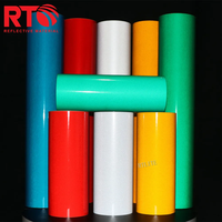 Material Reflectante de Grado Comercial para Publicidad, Serie 3200, Vinilo Reflectante Acrílico Plateado Desgarrable para Señalización Vial Temporal