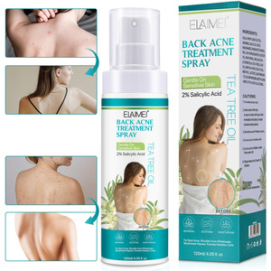 Spray ELAIMEI para el Tratamiento del Acné de Espalda, Hombros y Espalda, con Aceite de Árbol de Té, 2% de Ácido Salicílico, Hidratante, para Puntos Negros, Espinillas y Papules - Product Image 5