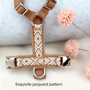 工場直送ペット用品カスタムボヘミアンデザインパーソナライズ通気性ファッション犬用ハーネス耐久性エコフレンドリー頑丈 - Product Image 3
