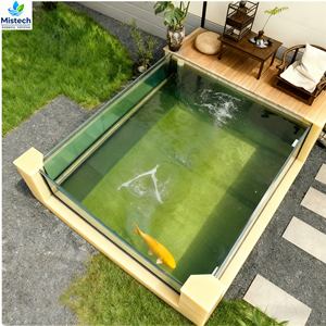 Grand <span class=keywords><strong>aquarium</strong></span>/étang en PP écologique pour bureau, maison, extérieur et salle de bain-durable et élégant - Product Image 3