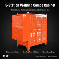 Armoire de soudage multi-stations industrielle pour soudeurs multi-utilisateurs, pour atelier de soudage de construction