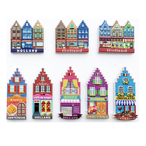 Tùy chỉnh nhựa in ấn du lịch quà tặng Hà Lan Amsterdam Hà Lan lưu niệm nam châm - Product Image 3