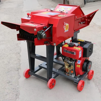Hacheuse de fourrage électrique haute capacité pour l'élevage, coupe-fourrage pour l'élevage de volailles