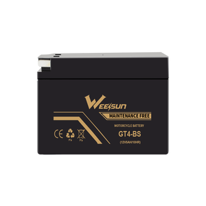 WEESUN高性能<span class=keywords><strong>MF</strong></span>密閉型鉛酸充電式12V4ahモーターバイク用モーターサイクルバッテリー - Product Image 2