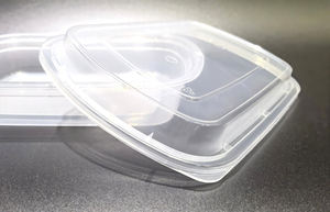 Premium Disposable PP Plastic Food <b>Container</b> with Airtight Lid Microwave Safe BPA Free <b>Stackable</b> Meal Prep <b>Storage</b> Box - Product Image 5