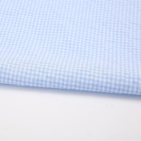50% coton Polyester Pet tissu teint en fil plaine jupes à carreaux chemises pour garçons tissé Technique utilisation pour sac accessoires de mariage
