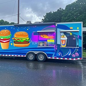 2025 Street Vending Carts Mobile Fast Truck <b>Van</b> Ice Cream Cart Food Trailers With Freezer <b>For</b> <b>Sale</b> European - Product Image 3