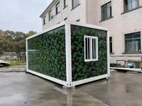 Maison conteneur modulaire préfabriquée à assemblage rapide et portable, dortoir pour personnel, transport facile pour chantier d'ingénierie