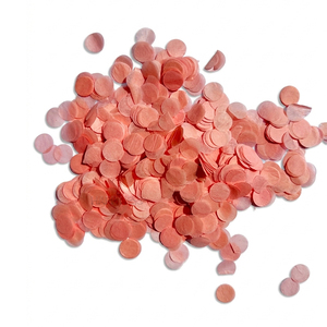 Confettis en papier de soie ronds avec couleur et taille personnalisées en usine pour les événements festifs en gros - Product Image 4